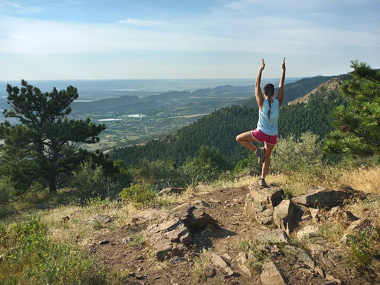 Hike to new heights from the Mount Falcon Park Trailhead, only 15 minute drive from Windsor at Pinehurst