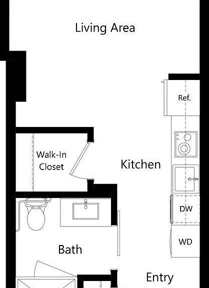 S1 floor plan The Waverly