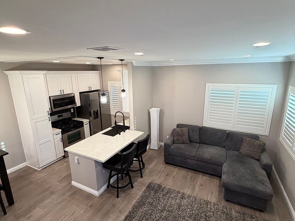 Living Room And Kitchen