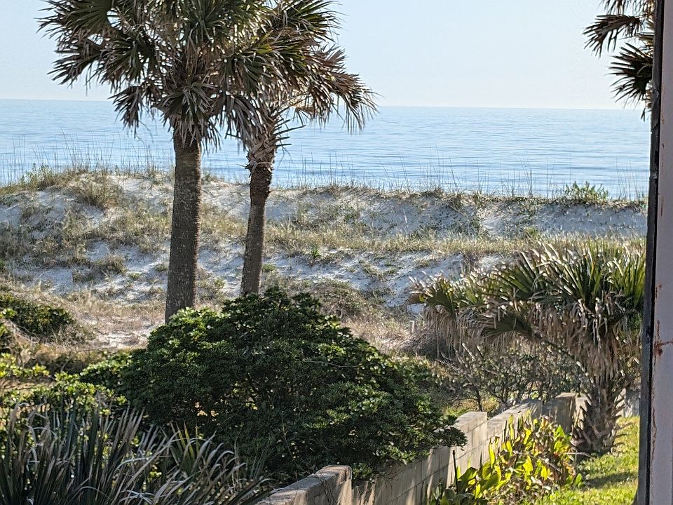 View from balcony.
