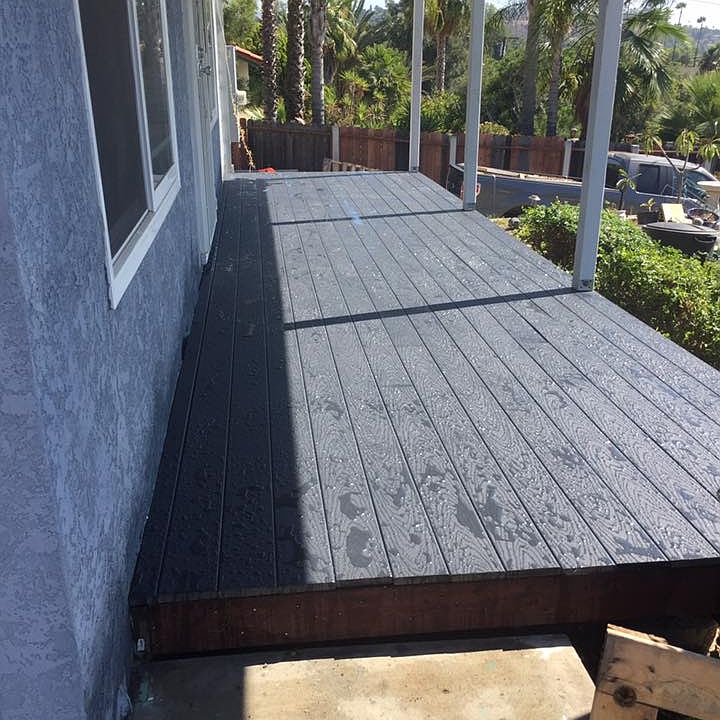 new Trex decking