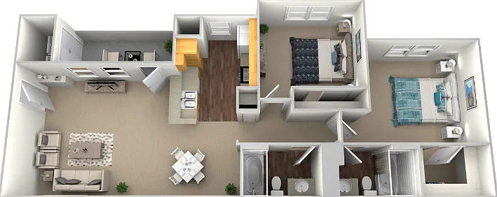 Plan 2 Floorplan Diagram
