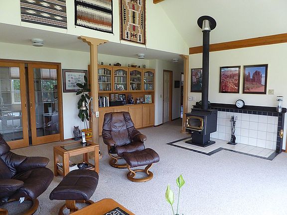 Living room, LOPI wood stove