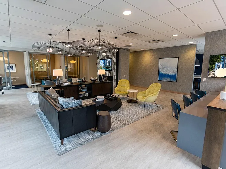 Relax in our spacious resident lounge