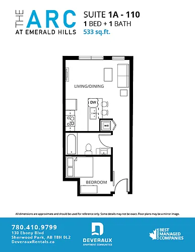 Floor plan 110-203