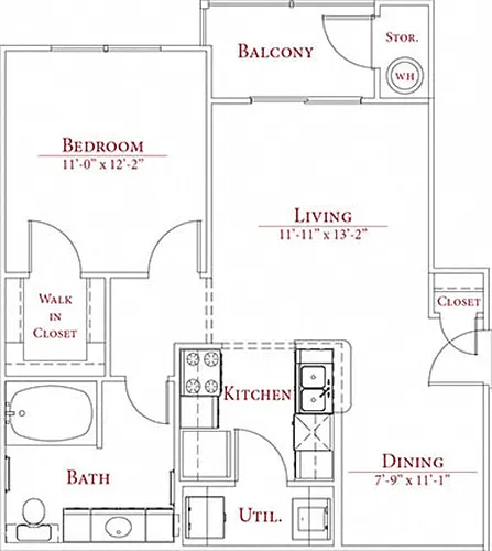 Floor plan A1