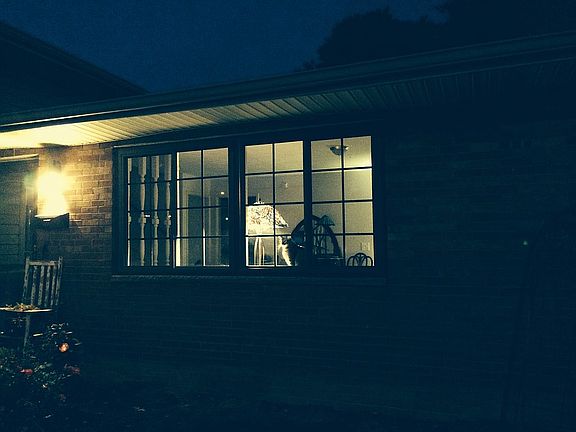 Night view of LR window