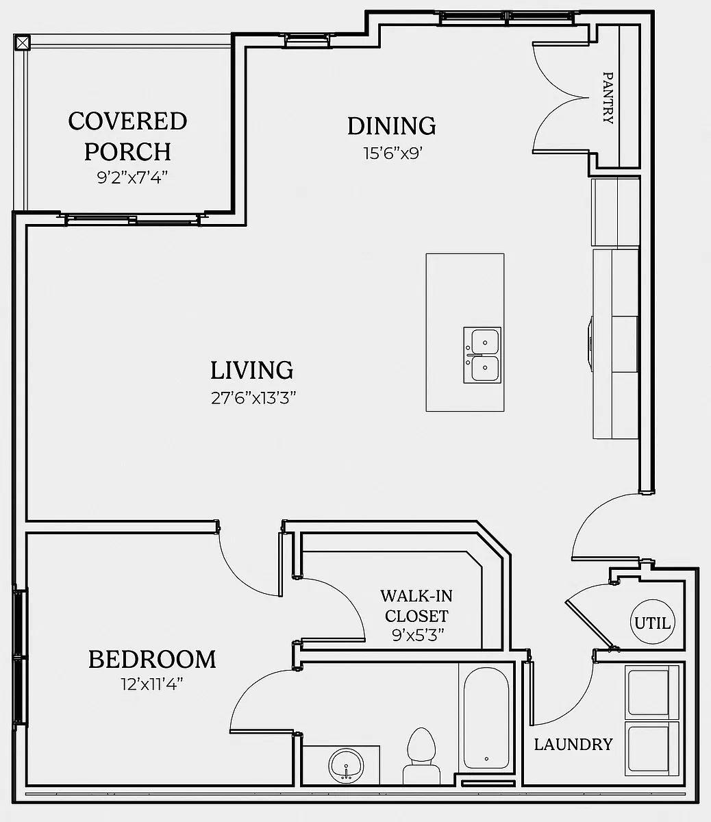 Floor plan Valley
