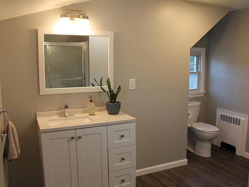 Bathroom View: Vanity & Toilet