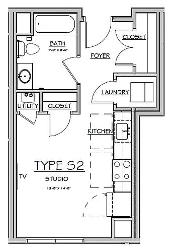 Floor plan S2