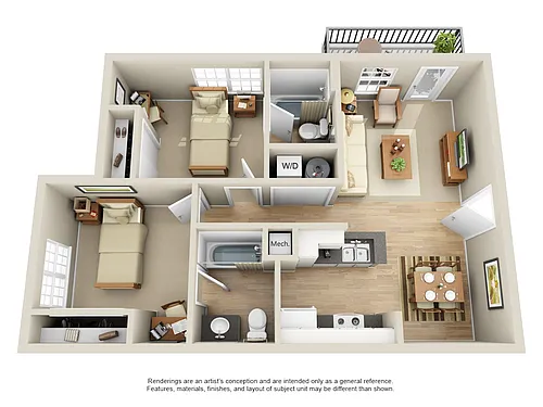 Floor plan B1