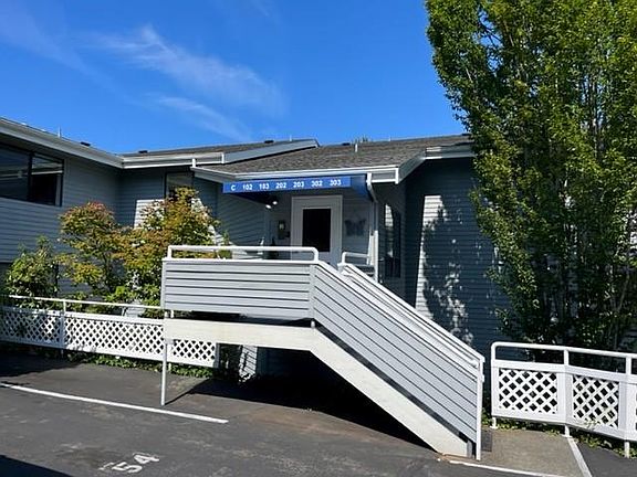 Main Entry. 6 steps into door then 6 steps down into unit