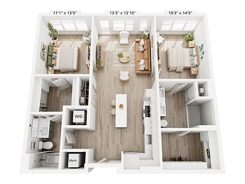 Floor plan B9