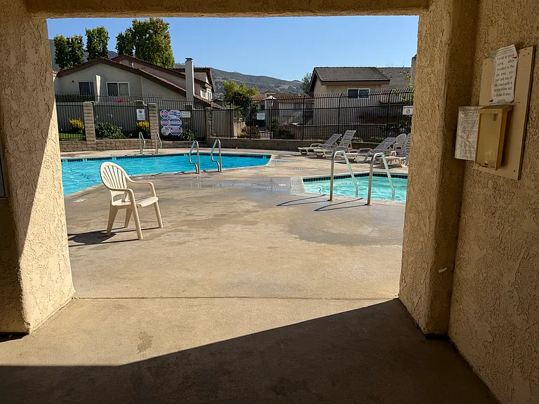 Community pool included