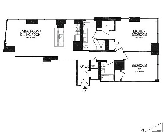 4th image of 200 N End Ave APT 19D