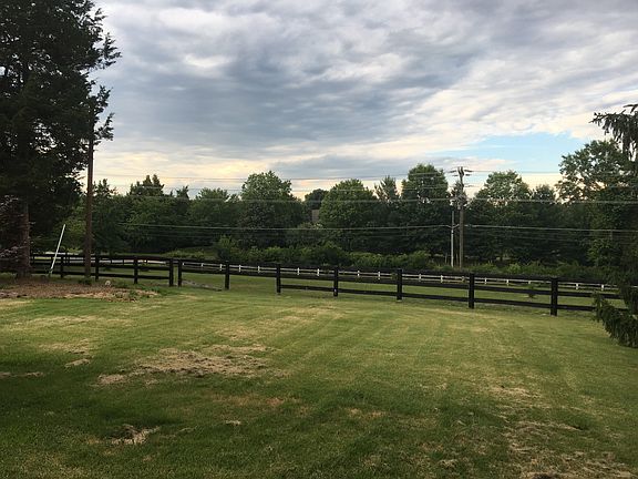 Front yard and paddock.
