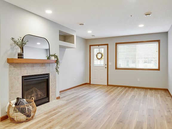 Main Level - Family room and gas fireplace
