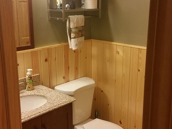 Main floor bath and laundry