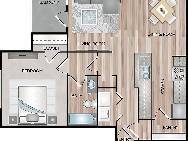 761 Square Feet 761 Square Feet
