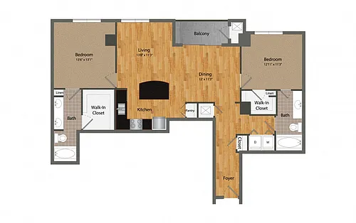 Floor plan B1