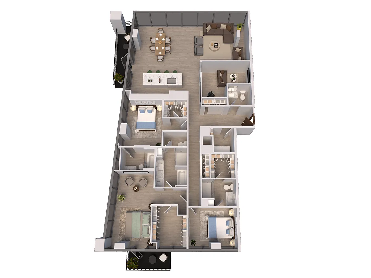 Floor plan C1C
