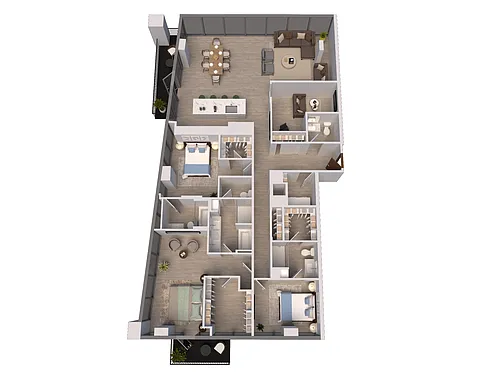 Floor plan C1C