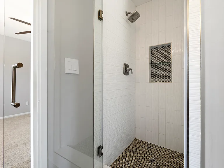 Master shower