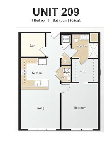 Floor plan 209