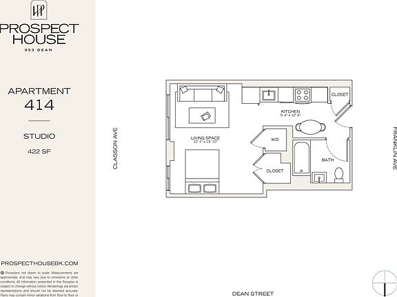 2nd image of 1003 Dean St #414