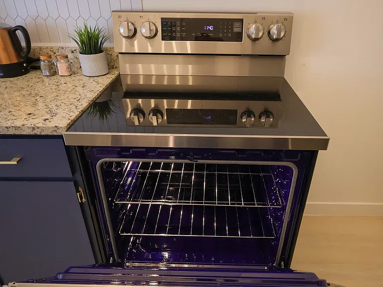 LG Range with air fryer.