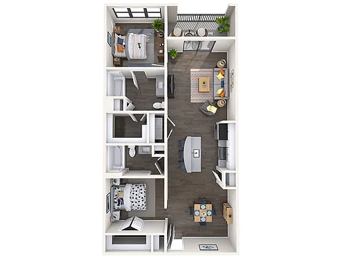 Floor plan B3