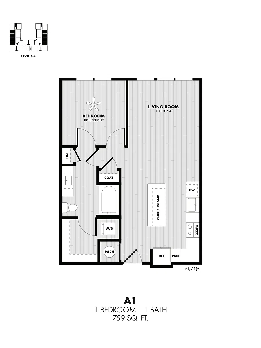 Floor plan A1