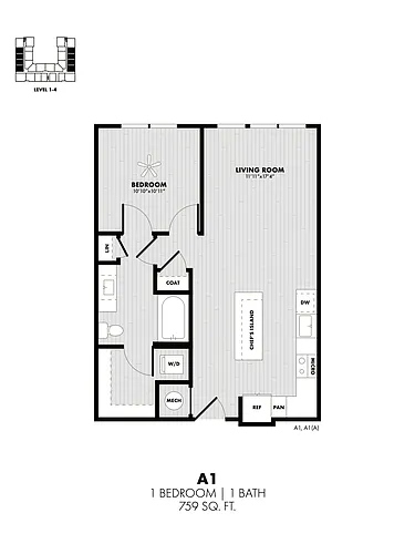 Floor plan A1