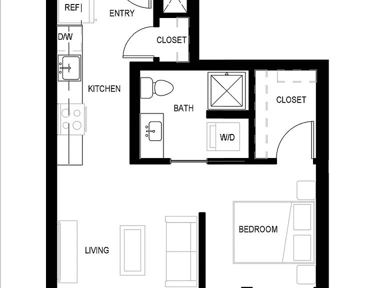 O1 - O1M floor plan Centerline