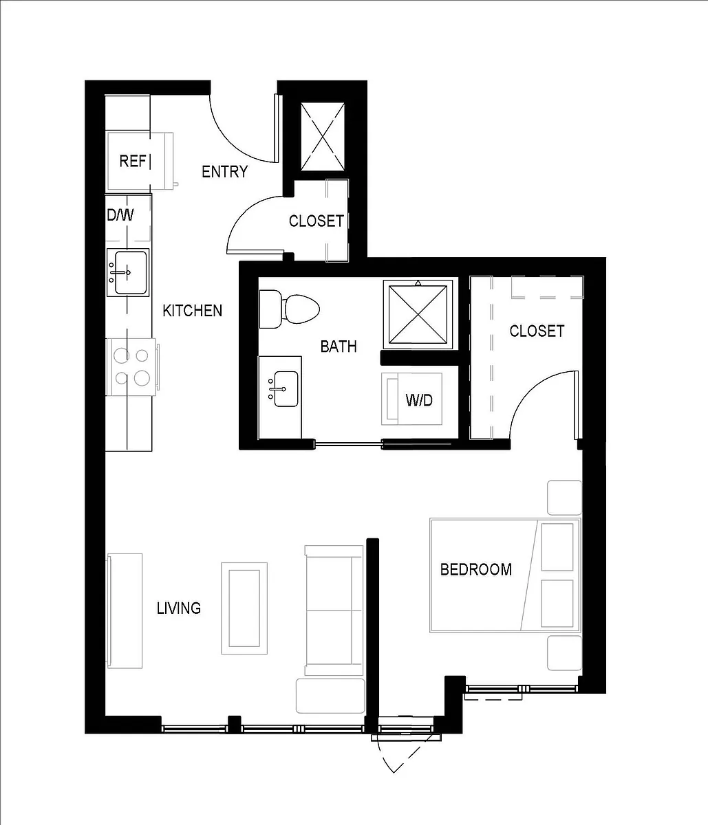 Floor plan O1 - O1M