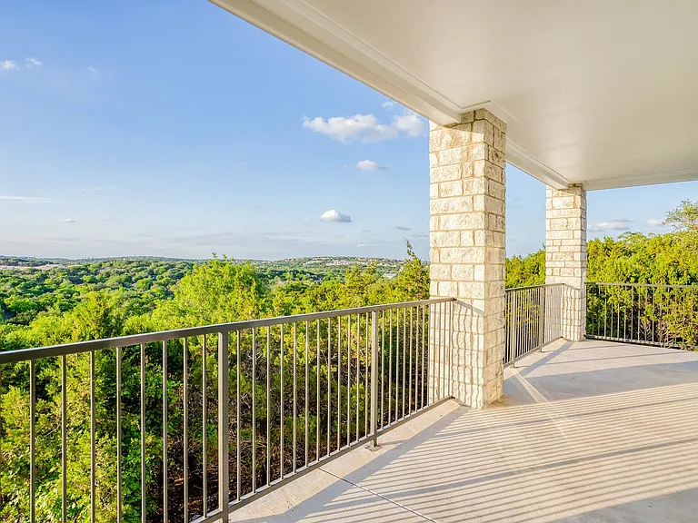 Private balconies and patios available.