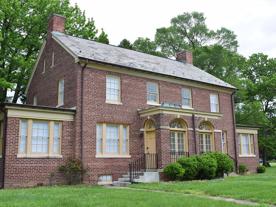 Exterior example of duplex townhomes (pre-renovation)