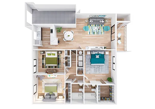 Floor plan C1