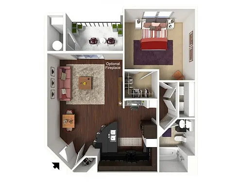 Floor plan Milan