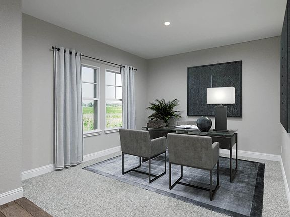 Utilize your flex space in the Hartlee for a home office.