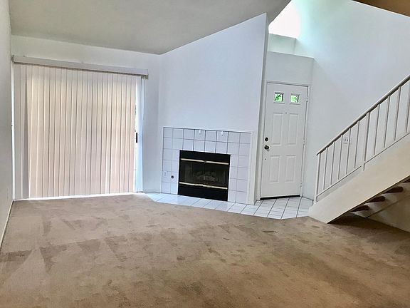 Living room. Stairs to the loft...