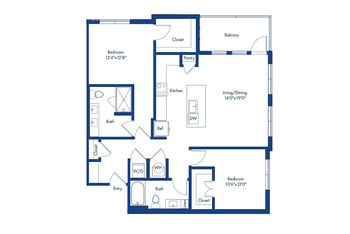 Floor plan B2