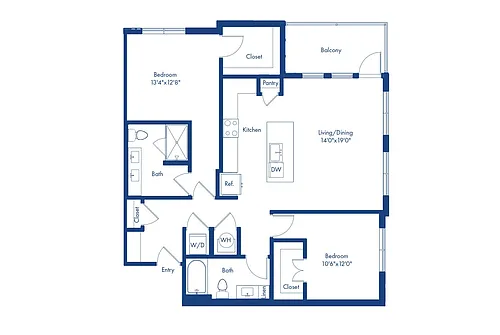 Floor plan B2