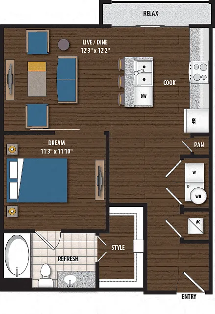 Floor plan A71