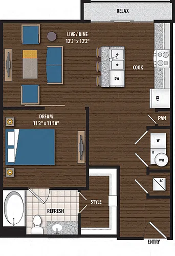 Floor plan A71