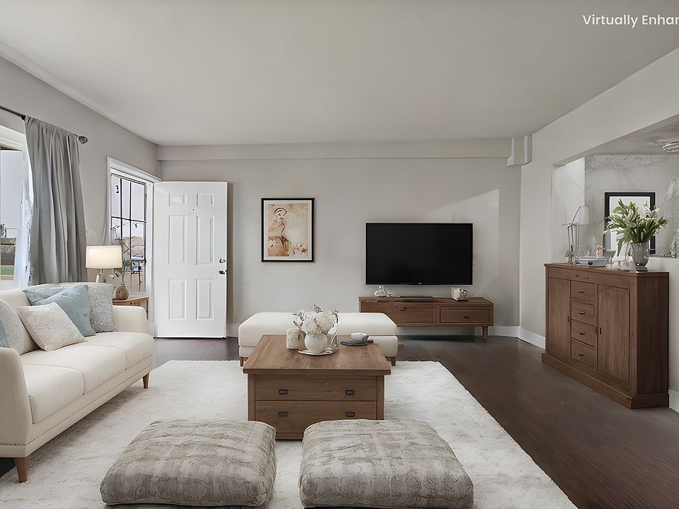 living room with virtual stage