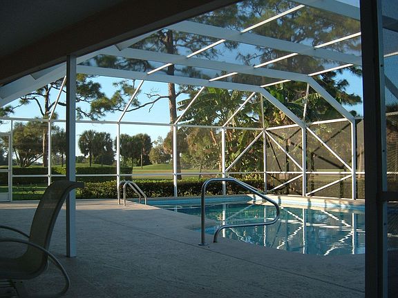Large Pool and Enclosure