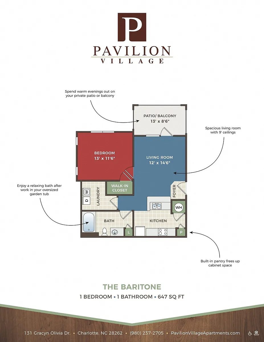 Floor plan Baritone