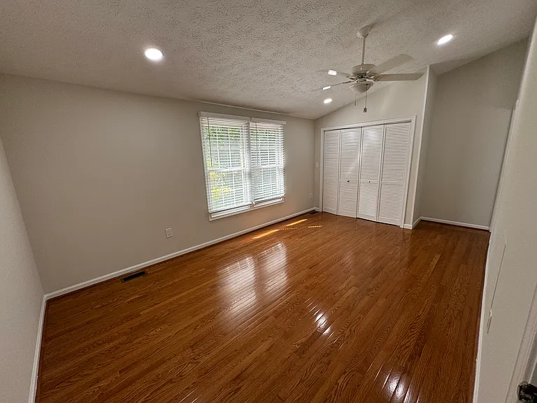 Woods facing master bedroom