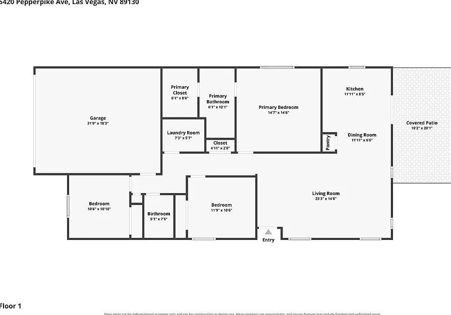 3 bed, 2.0 bath, 1368 sqft, $1,885 — Photo 2